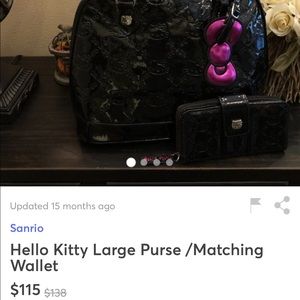 Loungefly Hello kitty purse and wallet